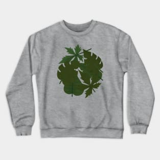 my circle leaf Crewneck Sweatshirt